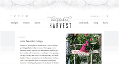 Desktop Screenshot of halfbakedharvest.com